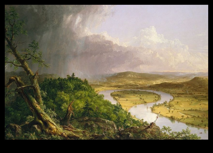 Mākslinieciskā ainava: dabas un radošuma saplūšana