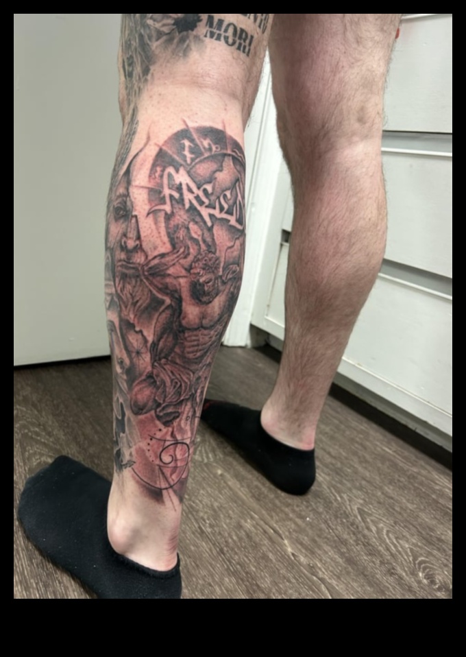 Leģendas pie kājām: atklājiet kāju tetovējumu meistarību