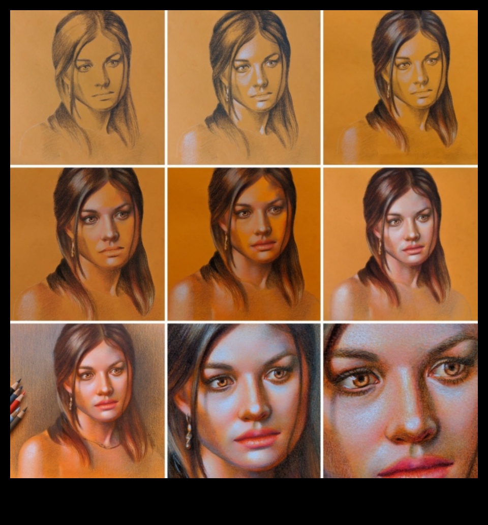 Krāsaino zīmuļu reālisma darbnīca: Profesionālās mākslas paņēmieni