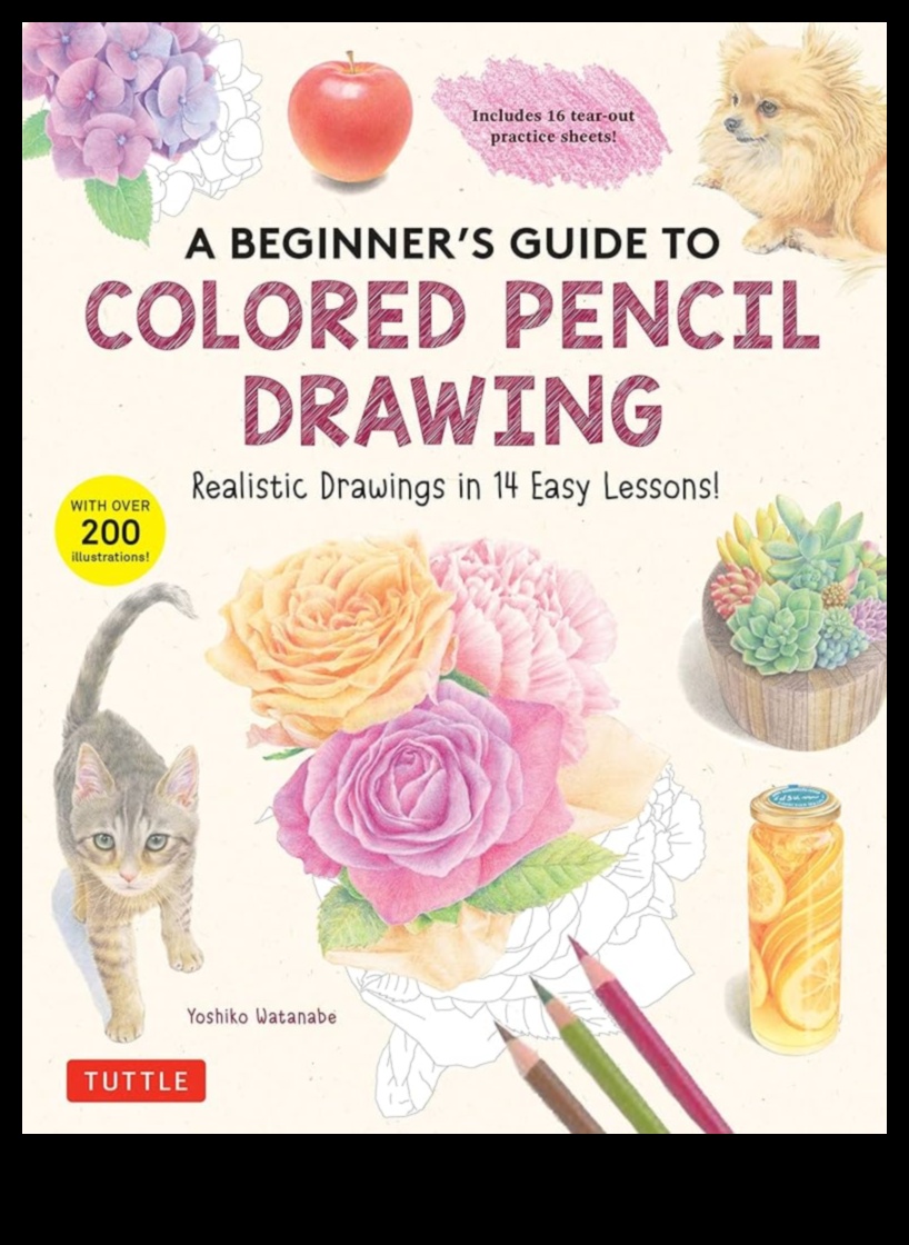 Krāsaino zīmuļu reālisma darbnīca: Profesionālās mākslas paņēmieni