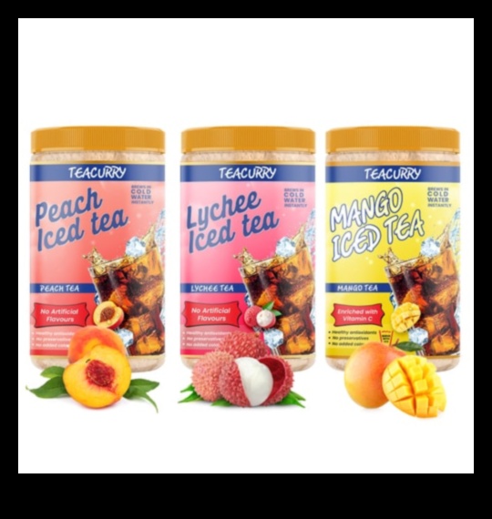 Atsvaidziniet un izbaudiet: pabarojiet savu dienu ar aromatizētu ledus tēju