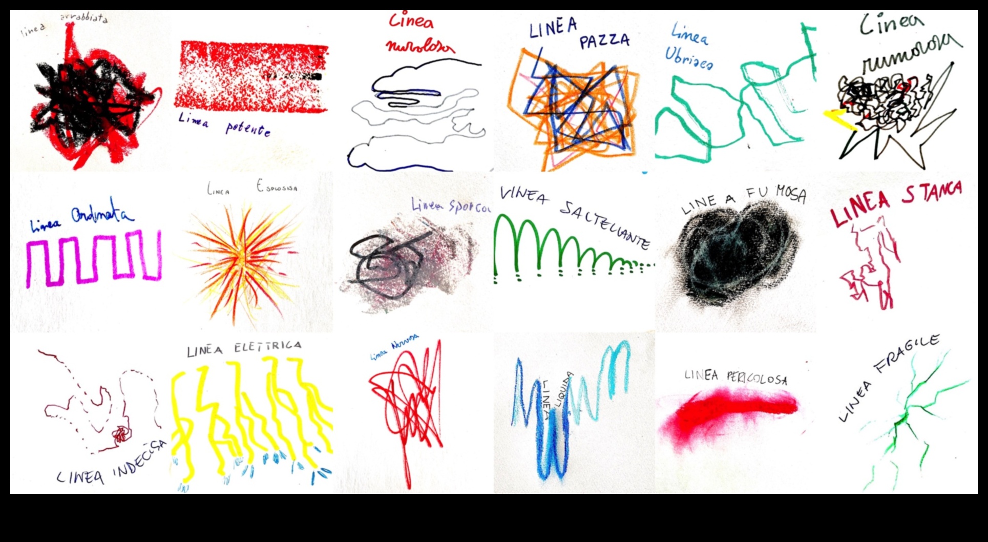 Izteiksmīgas līnijas: emociju nodošana dinamiskos multfilmu zīmējumos