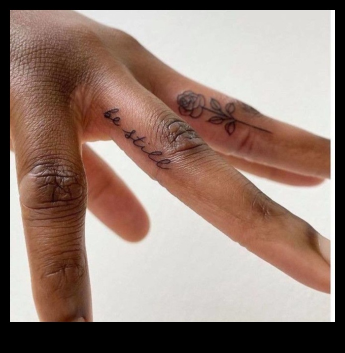 Tiny triumphs Elegantu un elegantu pirkstu tetovējumu māksla 3 Nelieli panākumi: izbaudiet stilīgu, elegantu pirkstu tetovējumu mākslinieciskumu