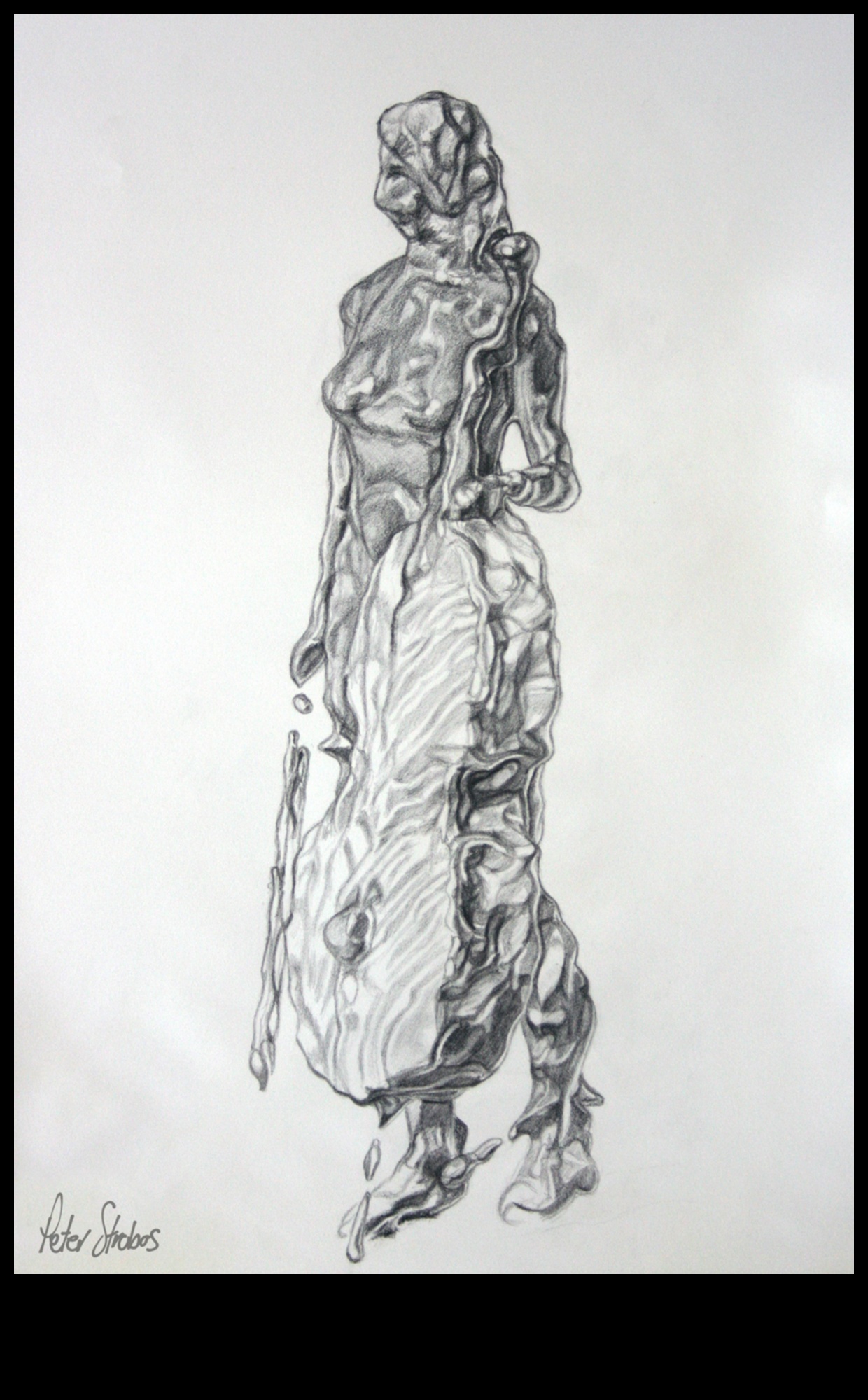 Amatniecība ar ūdeni: zīmuļu zīmējumu plūstamības sasniegšana