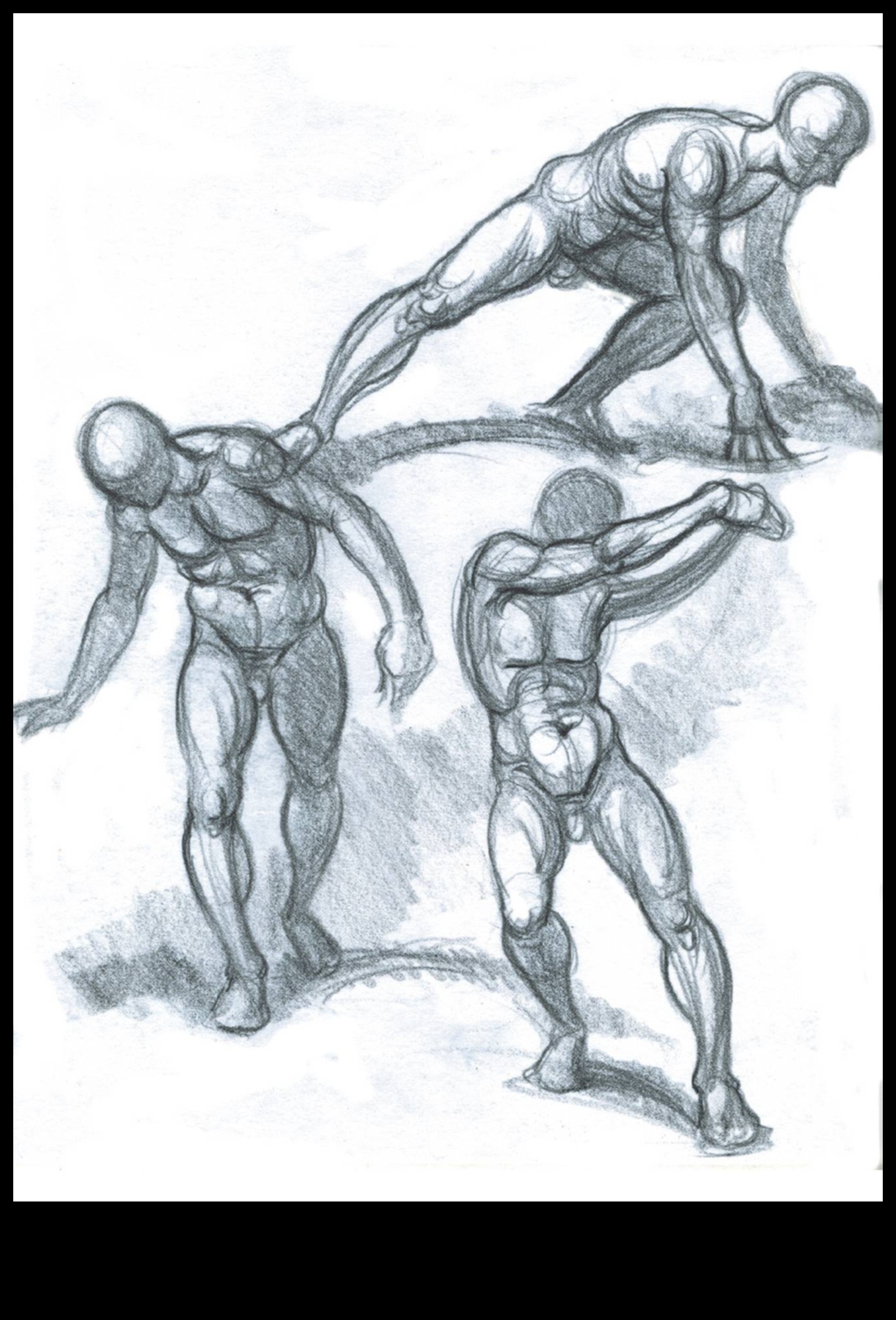 Kustību māksla, kas pauž dinamiku figūru zīmējumos 3 Kustību māksla: dinamikas paušana figūru zīmējumos