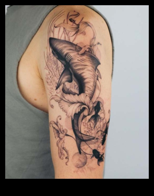 Spuras un spalvas: iedziļinieties ūdensdzīvnieku tetovējumu hronikās