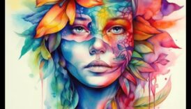 Akvareļu un tintes saplūšana: dinamisku kombināciju izpēte