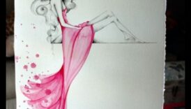 Ārpus reālisma: abstraktas izpausmes akvareļu zīmuļu mākslā