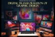 Digitālā elegance: pārveidojošās tendences grafiskajā dizainā