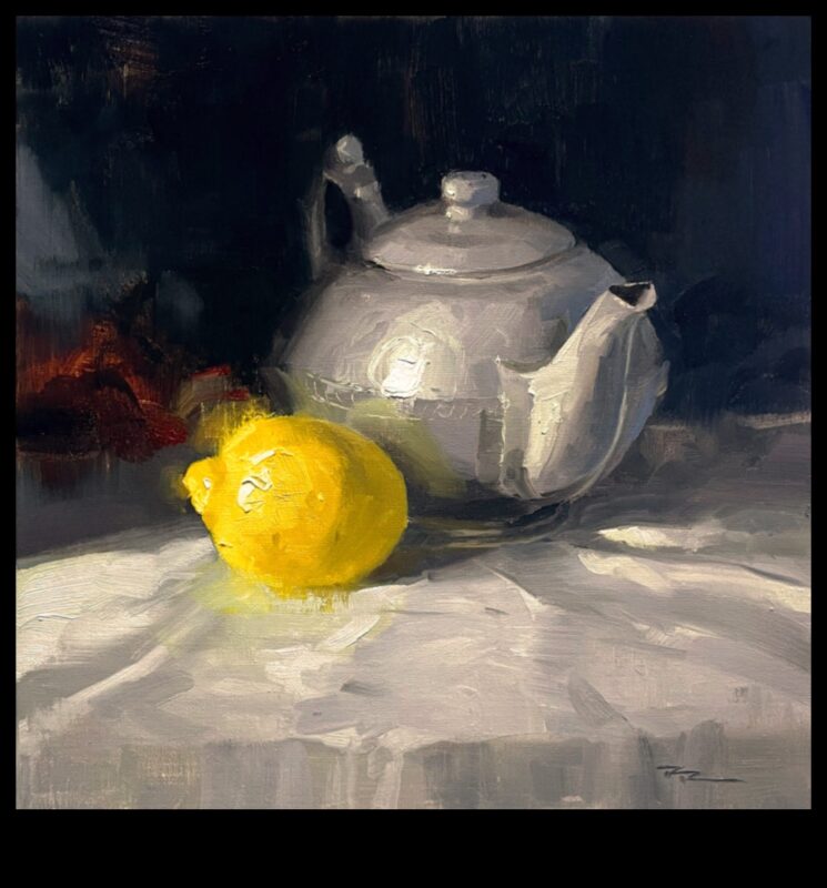 Elegances tveršana: klusā daba smalkās līnijās