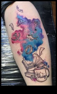 Ink Wash Wonderland: akvareļu tetovējumi katram stilam