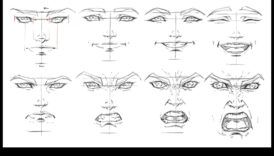 Izteiksmīgas līnijas: emociju nodošana dinamiskos multfilmu zīmējumos