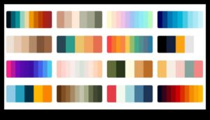 Krāsaini darbi: paletes spēks dizaina rīkos