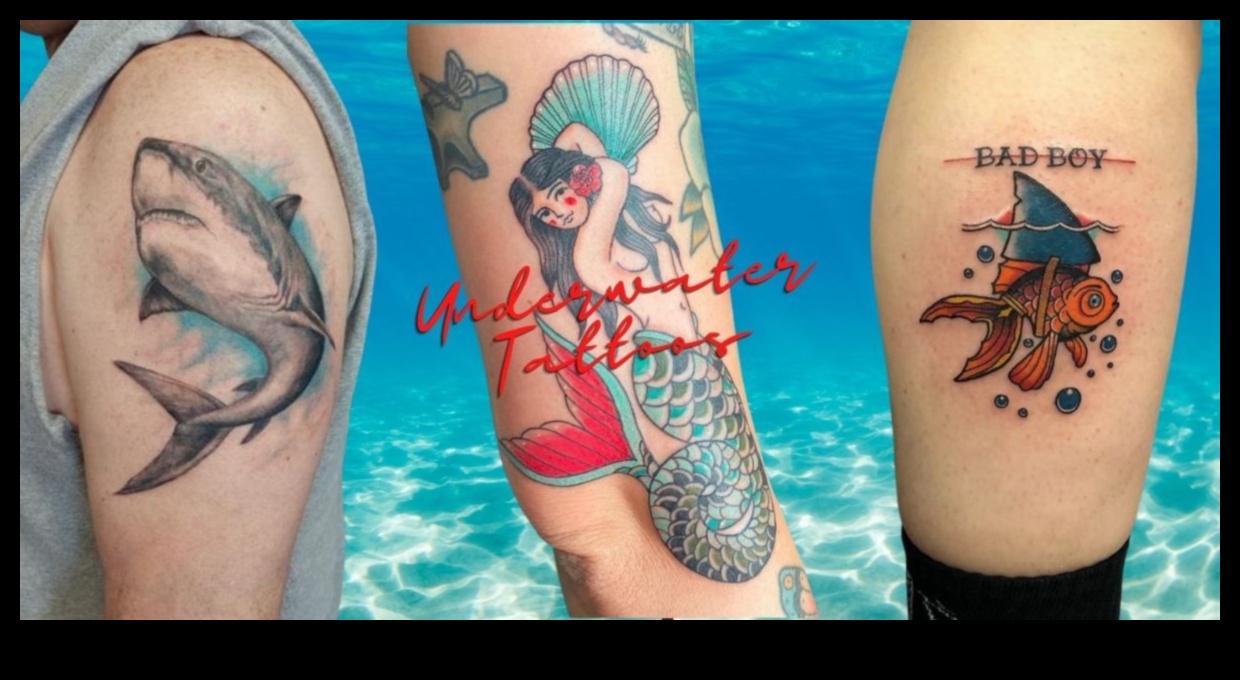 Spuras un spalvas: iedziļinieties ūdensdzīvnieku tetovējumu hronikās